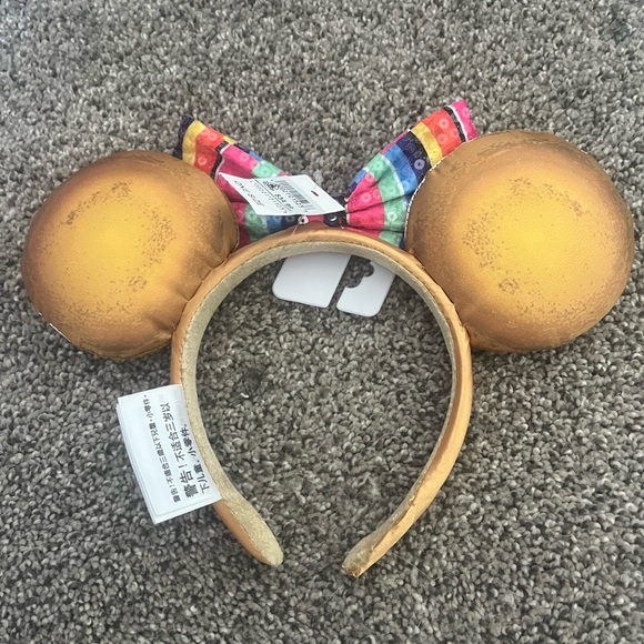 Nwt Disney Parks Mexican Concha Sweet Bread Pan Dulce Minnie Mouse Ears Headband - Picture 2 of 2